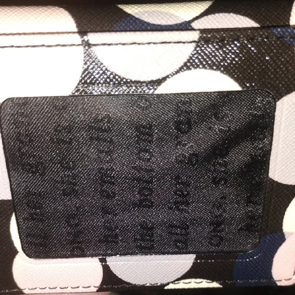 Kate Spade-Meghan Gallery Drive Card Holder (Neutrel-Multi 🩷🤍) Storybook Lined - Picture 6 of 6